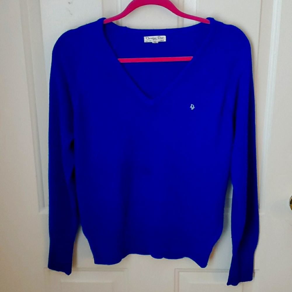 Womens Christian Dior Actifs Sweater